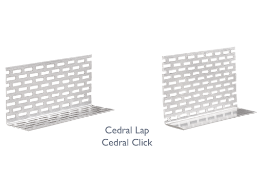 What trims do i need? - Cedral perforated closure
