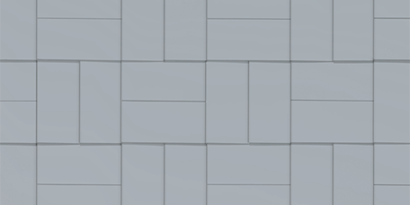 Mosaic pattern natural grey - Mosaikdeckung Natura Naturgrau