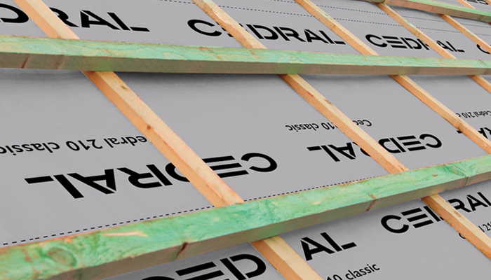 Trio classic extra Onderdak Cedral leien Sous-toiture ardoises