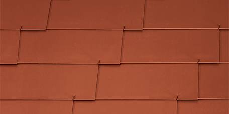 Waagerechte Deckung Dachplatte Fassadenplatten Cedral
