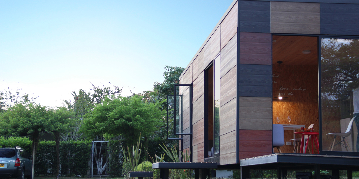 Vivienda modular con Cedral Ranurado4/6