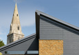 Cedral Click fibre cement cladding in Slate Grey