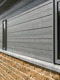 Cedral Click fibre cement cladding in Slate Grey