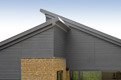 Cedral Click fibre cement cladding in Slate Grey