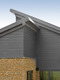 Cedral Click fibre cement cladding in Slate Grey