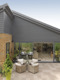 Cedral Click fibre cement cladding weatherboards in Slate Grey