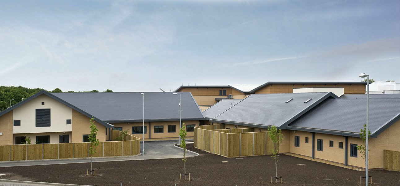 Cavell Centre, Peterborough, UK. Cedral