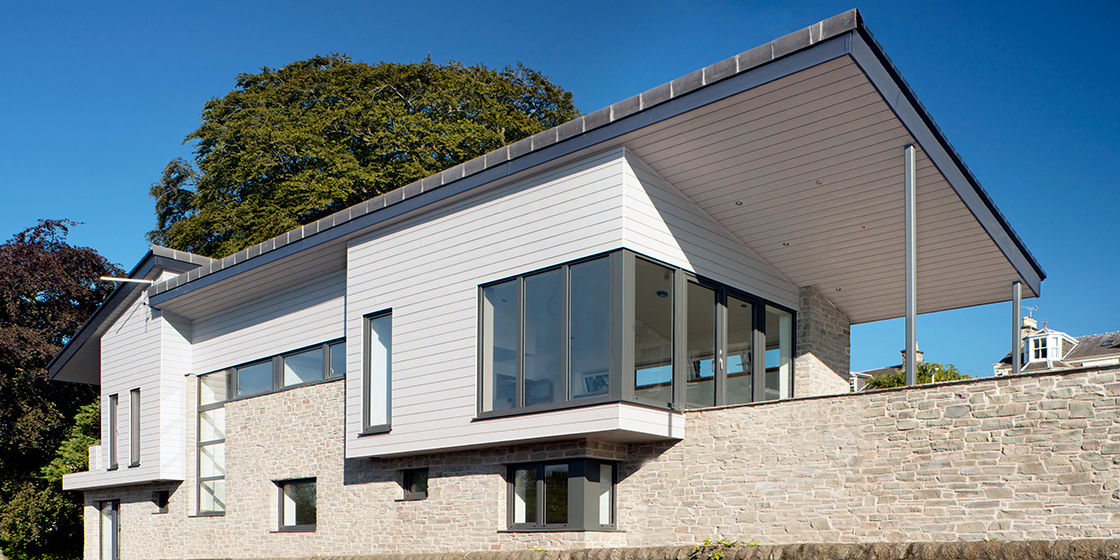 Cedral Click wood effect tongue and groove fibre cement cladding