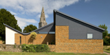 Cedral Click wood effect tongue and groove fibre cement cladding