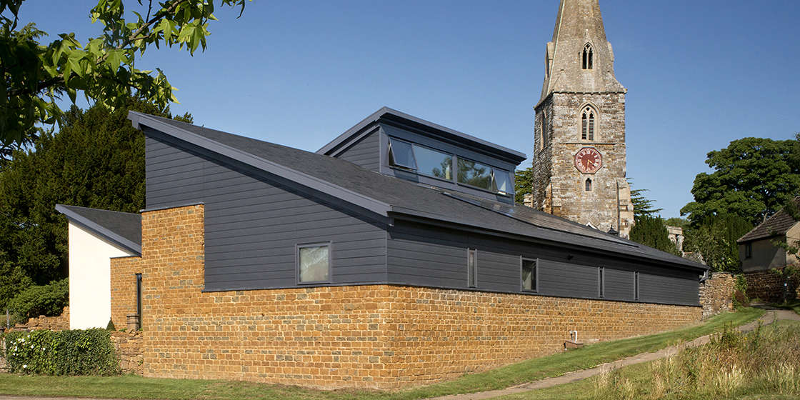 Cedral Click wood effect tongue and groove fibre cement cladding