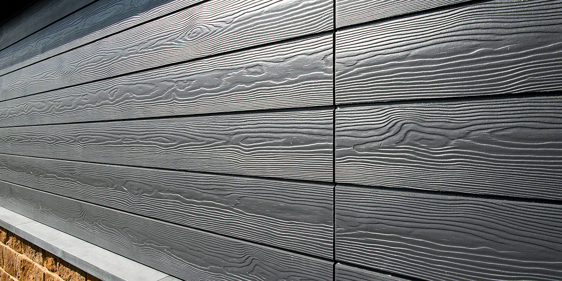 Cedral Click wood effect tongue and groove fibre cement cladding