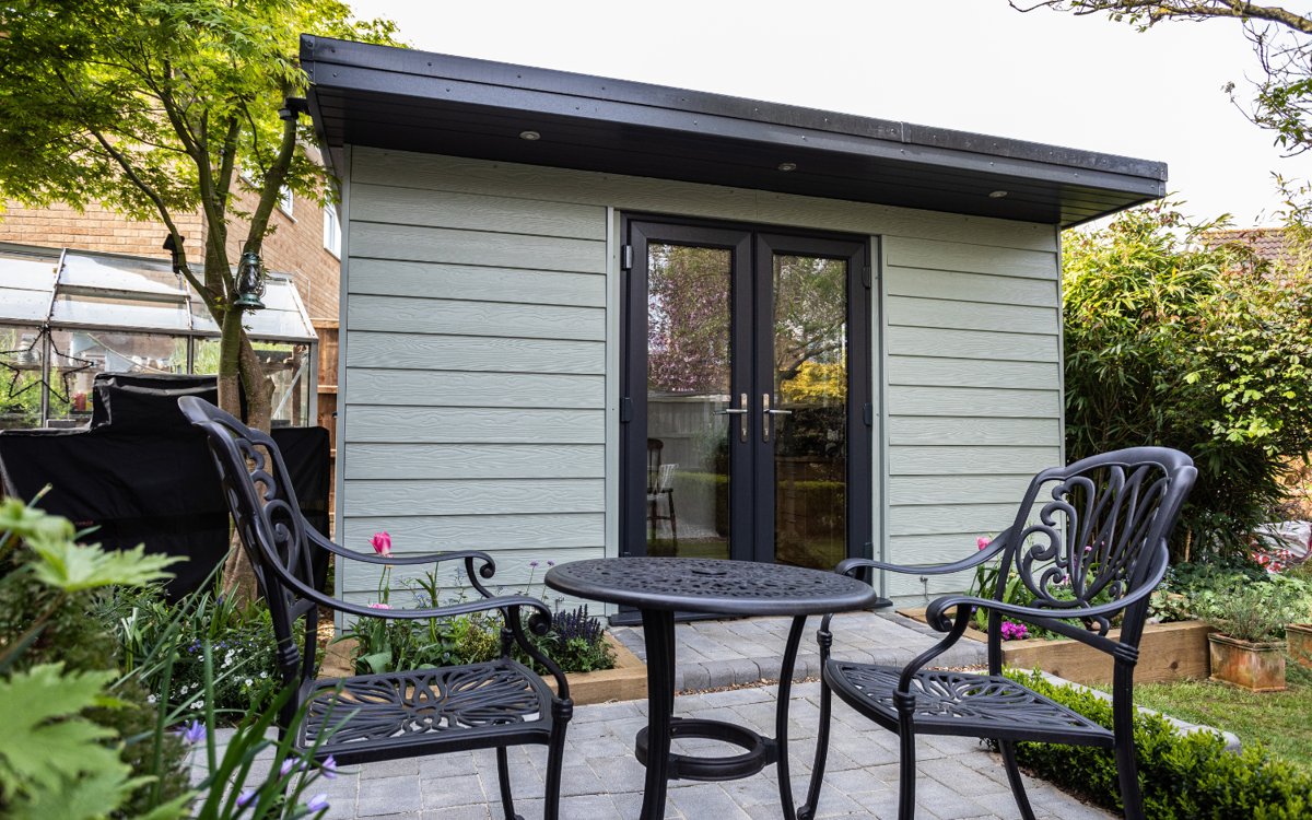 Garden Room Lap Grey Green