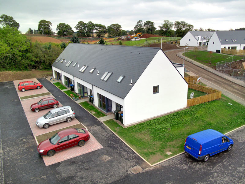 Methven Housing, Perthshire, UK Cedral