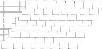 Single horizontal covering