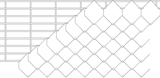 Diamond pattern