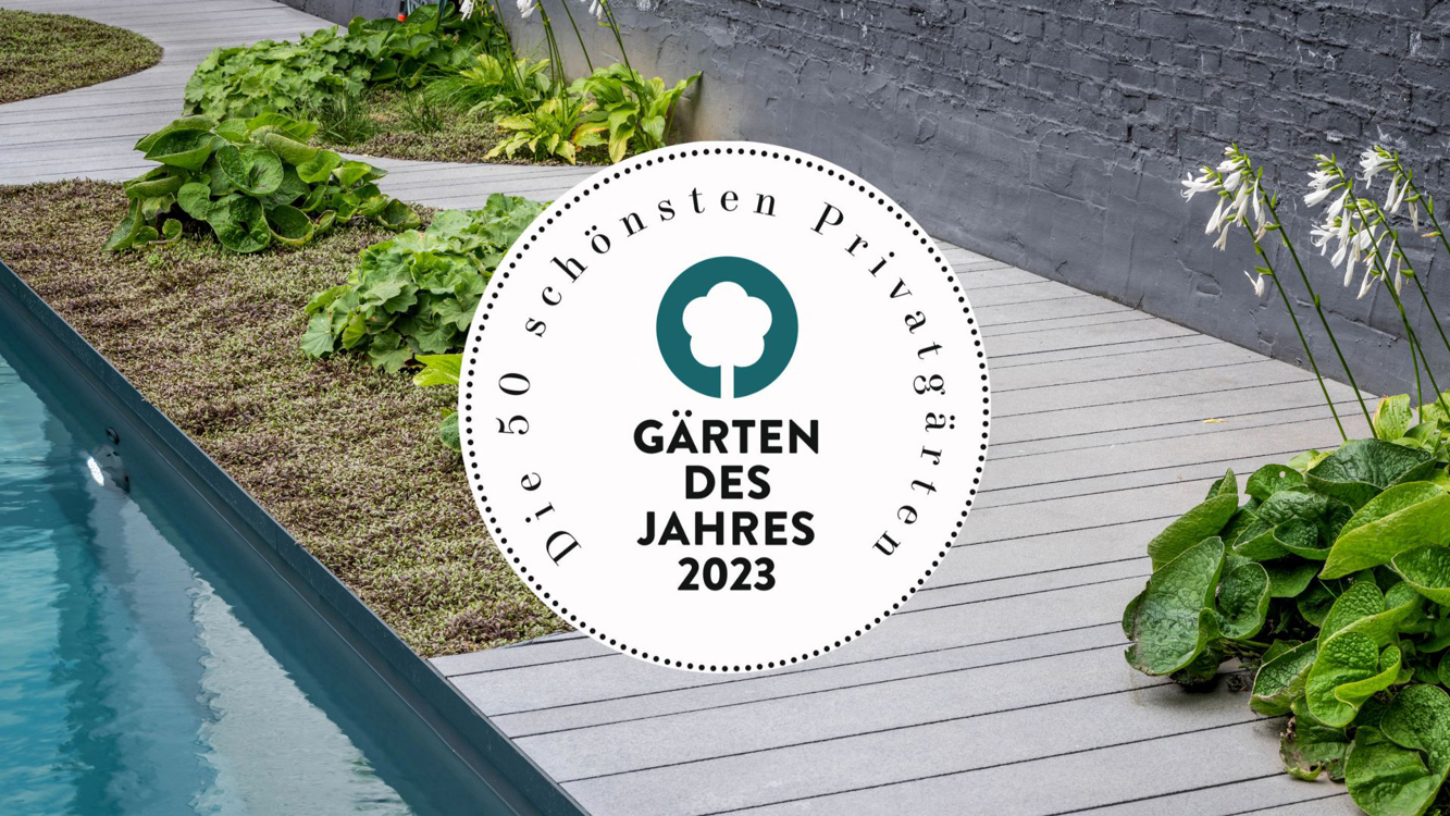 Gärten des Jahres 2023: Die schönsten Privatgärten und Cedral Terrassendielen als Produkt-Innovation ausgezeichnet