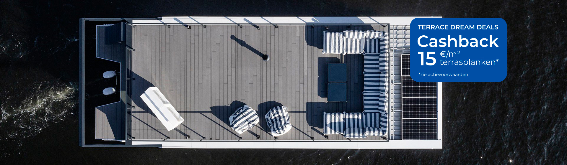Talloze designmogelijkheden met Cedral Terrace