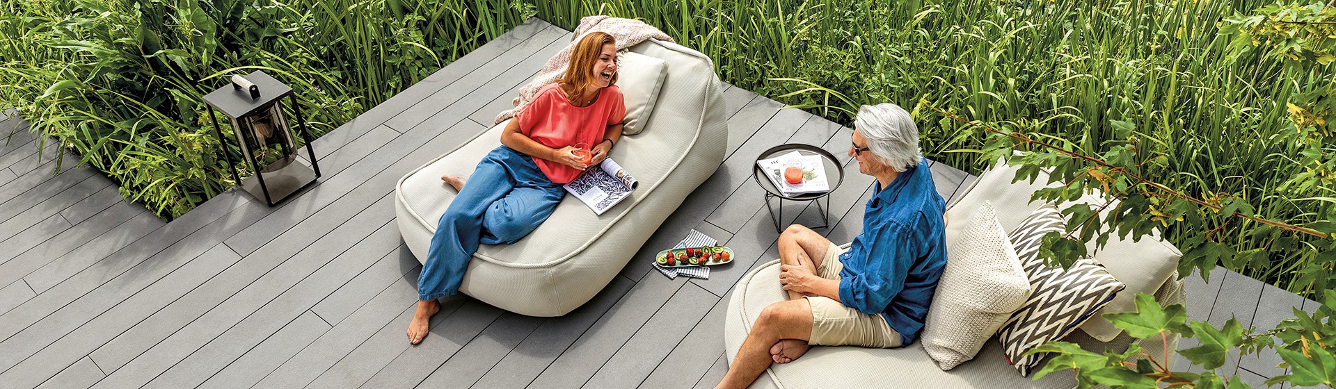 Discover the creative options of Cedral outdoor flooring