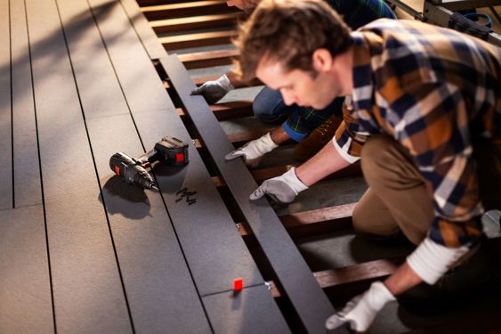 Easy Terrace flooring Installation